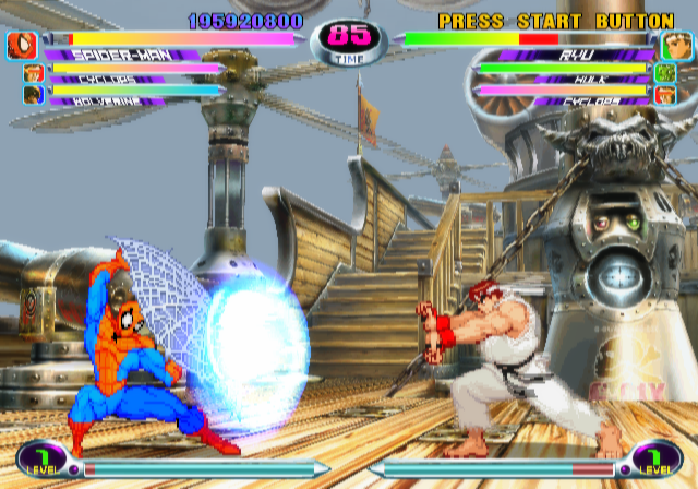 Marvel vs. Capcom 2 screenshot 3 for Xbox